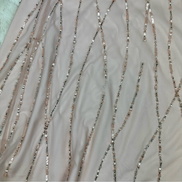 BHLDN ADRIANNA PAPELL BROOKLYN DRESS BLUSH SIZE 2 - Picture 7 of 16